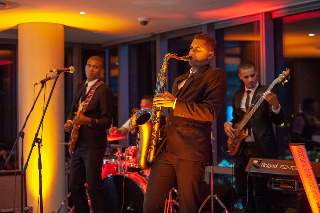 A big band in full swing in Cape town