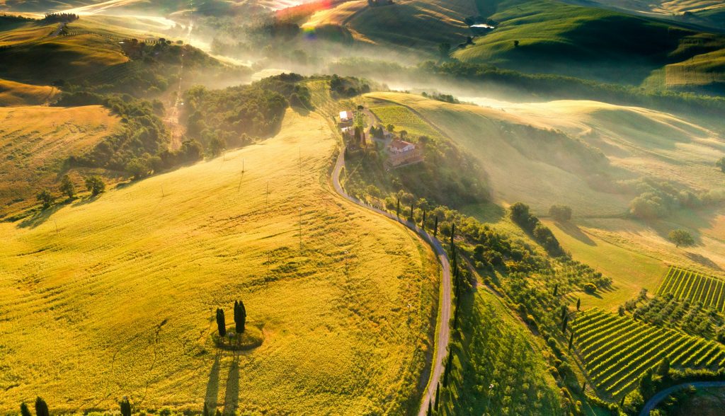 Landscape in Tuscany