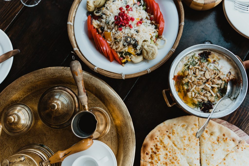 Enjoy traditional local Jordanian cuisine in Amman, Jordan