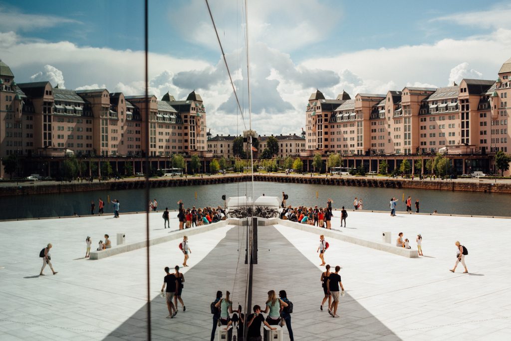 The stunning opera in Norway's capital Oslo