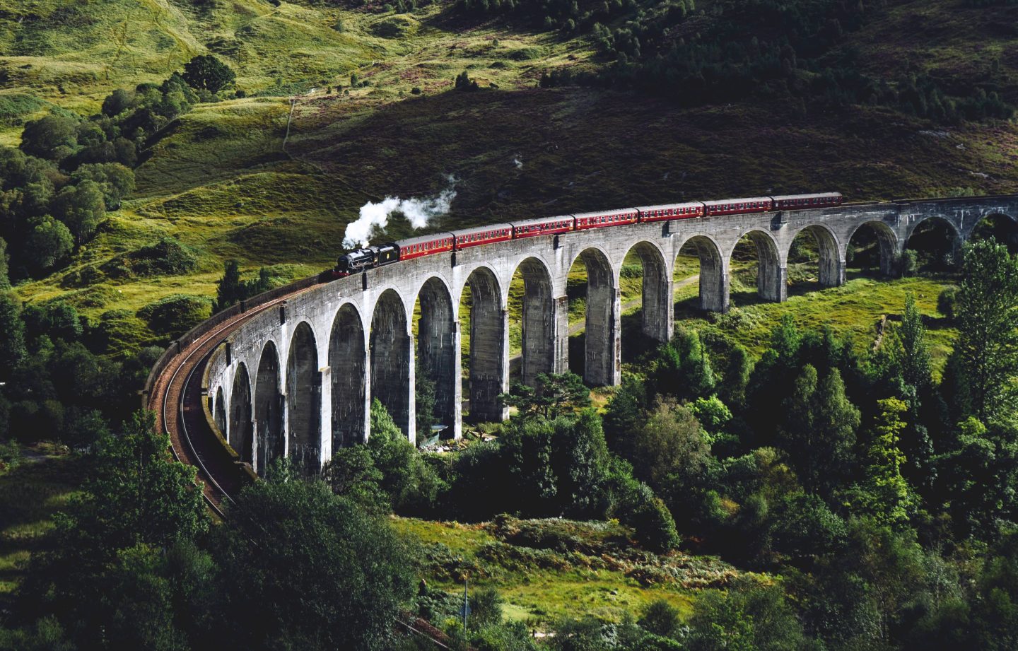 Experience the most scenic rail journeys in the UK
