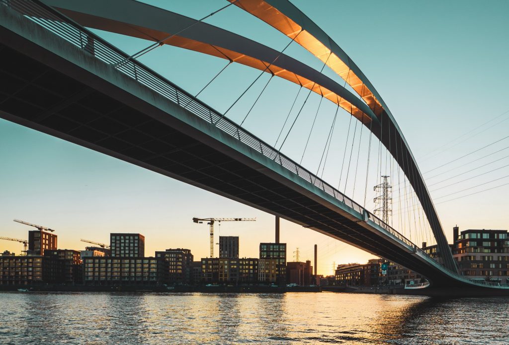 Isoisänsilta is a pedestrian and bicycle bridge in Helsinki, Finland