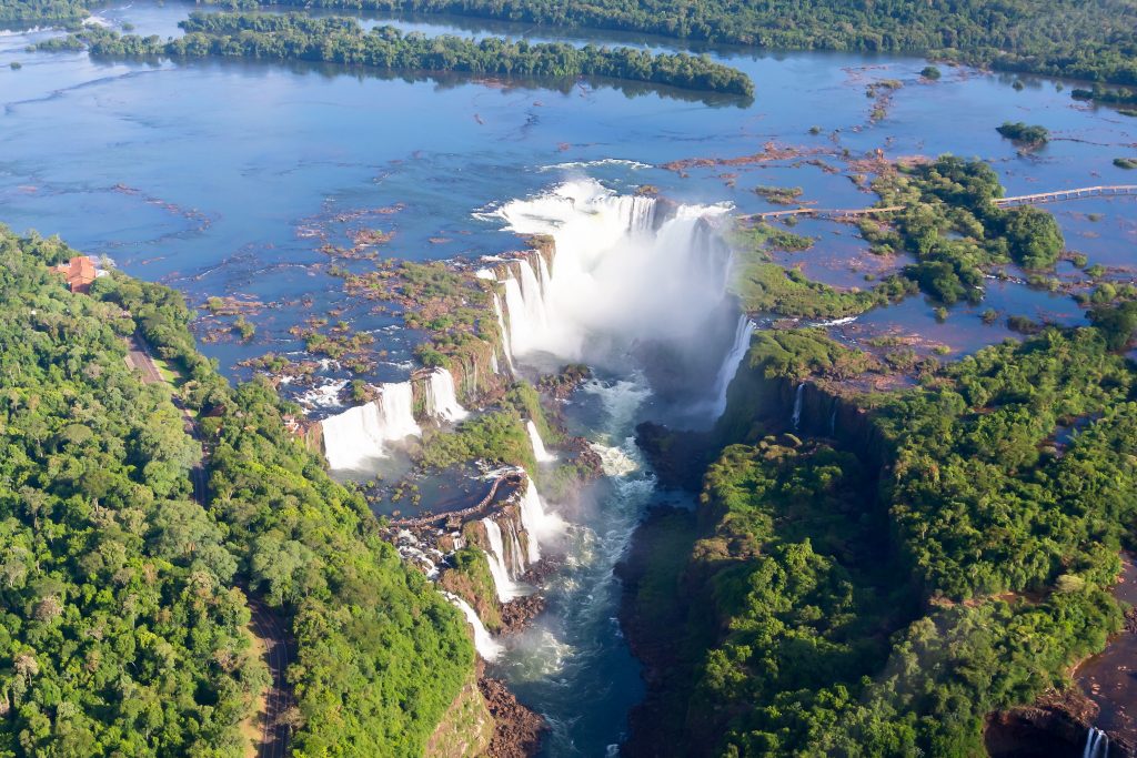 Explore one of the new seven natural wonders of the world in Foz do Iguaçu