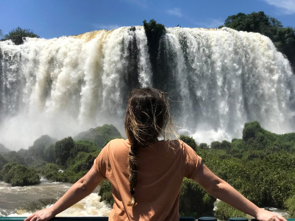 Iguazu falls are breathtaking, larger and better than the niagara falls