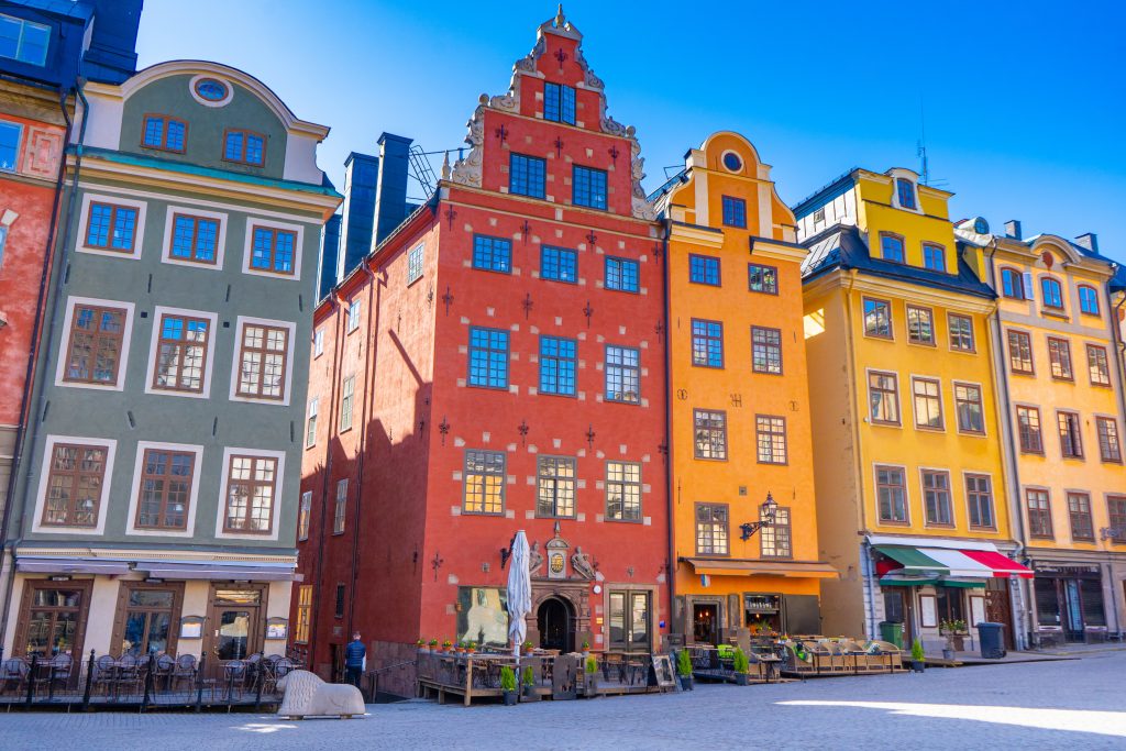 Wander the streets and narrow alleys of Sweden's capital city